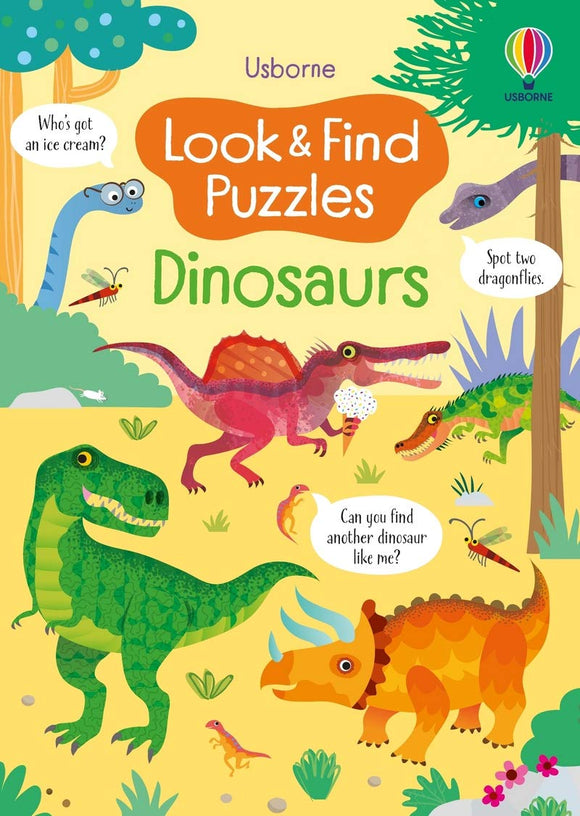 Look and Find Puzzles: Dinosaurs SALE