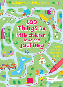 Карточки с маркером 100 Things for Little Children to Do on a Journey Cards