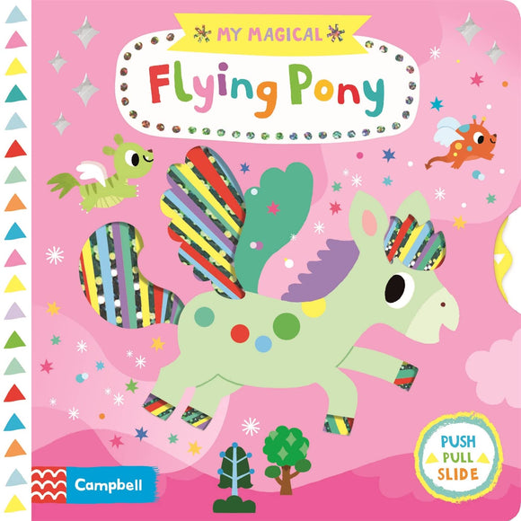 My Magical Flying Pony Книга с тактильными элементами