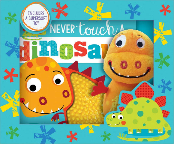 Never Touch a Dinosaur! Книга и игрушка в наборе