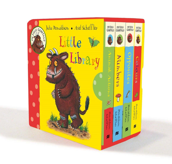 My First Gruffalo Little Library  набор из 4 мини-книг SALE