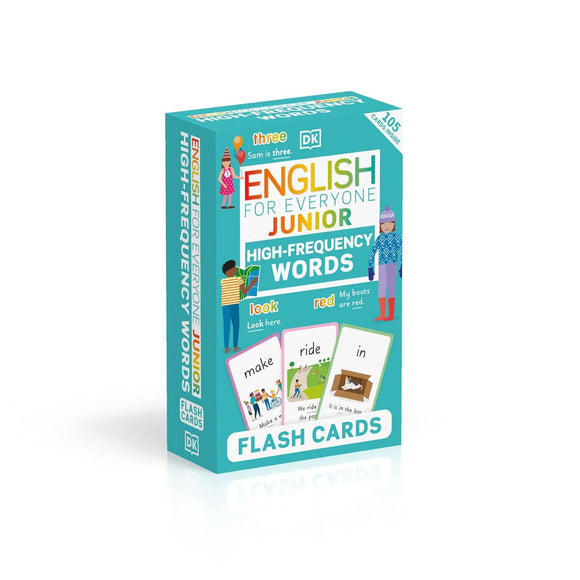 Карточки English for Everyone Junior: High-Frequency Words Flash Cards
