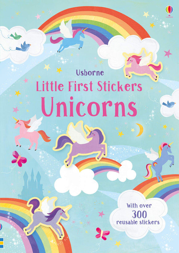 Little First Stickers: Unicorns Книга с наклейками SALE