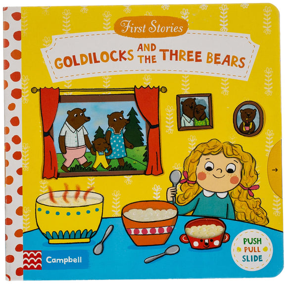 First Stories: Goldilocks and the Three Bears Книга с движущимися элементами SALE
