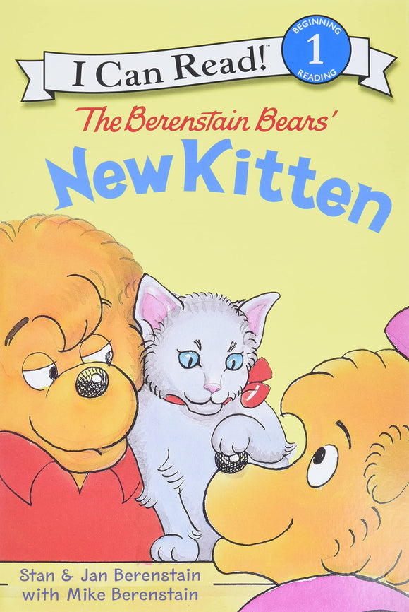 The Berenstain Bears' New Kitten (I Can Read Level 1)