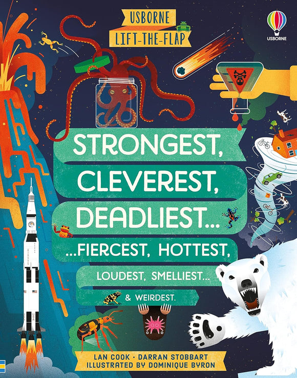 Lift-the-Flap Strongest, Cleverest, Deadliest… Книга со створками