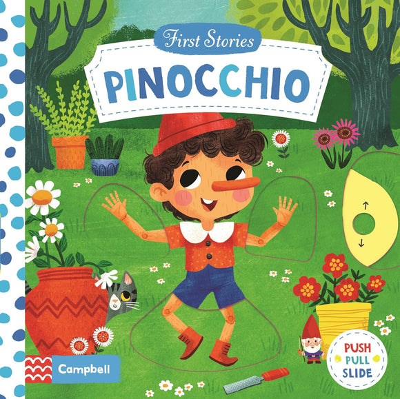 First Stories: Pinocchio Книга с движущимися элементами