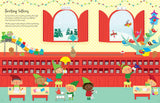 Santa's Elves Sticker Book книга с наклейками