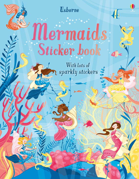 Mermaids Sticker Book Книга со стикерами