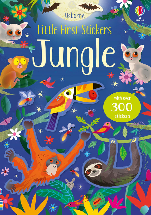 Little First Stickers: Jungle Книга со стикерами