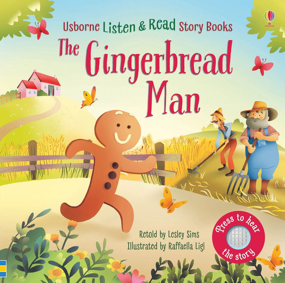 Книга со звуковыми эффектами Listen and Read Story Books The Gingerbread Man