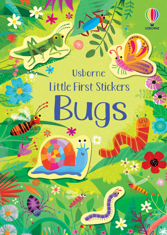 Little First Stickers: Bugs Книга с наклейками