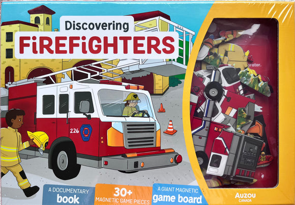 Discovering firefighters Набор магнитов и книги