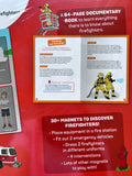 Discovering firefighters Набор магнитов и книги