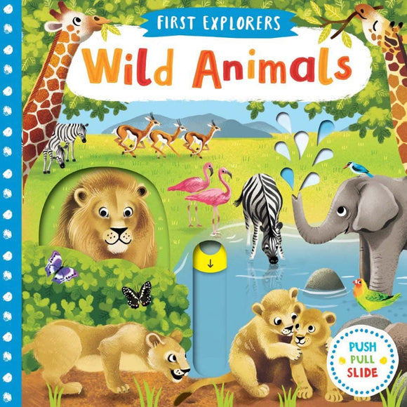 Wild Animals Книга с движущимися элементами SALE