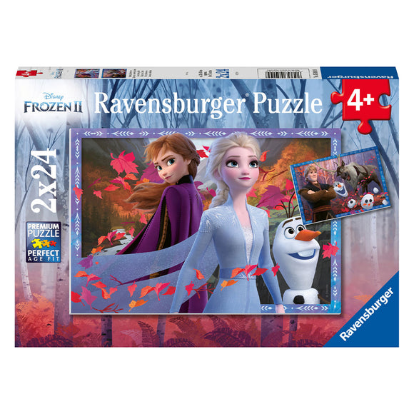 Пазл Ravensburger «Холодное сердце 2. Морозные приключения» 2x24 эл.