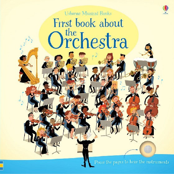 Книга со звуковыми эффектами First Book about the Orchestra