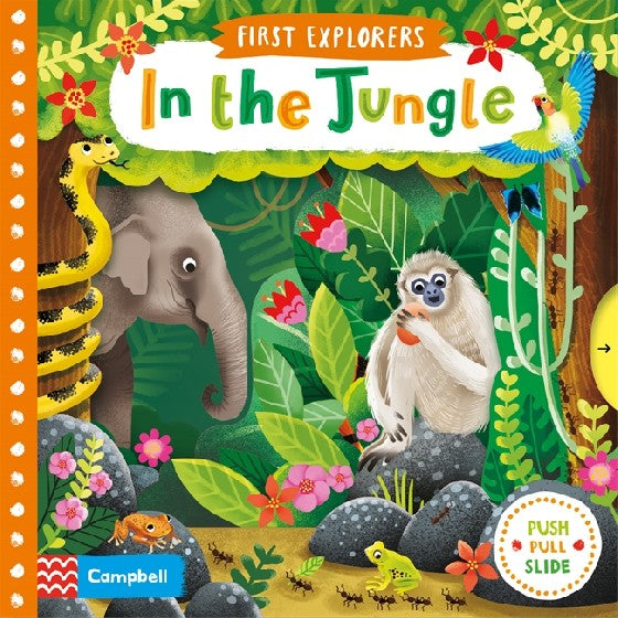 First Explorers: In the Jungle Книга с движущимися элементами