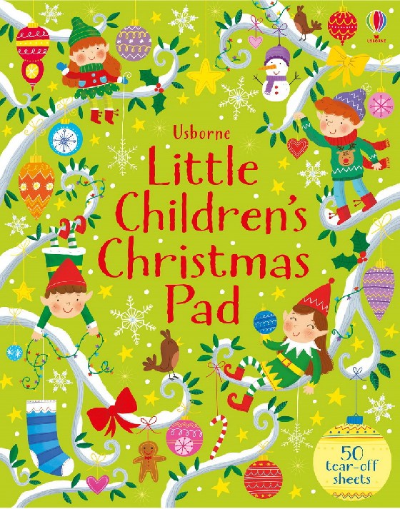 Little Children's Christmas Pad Книга с заданиями