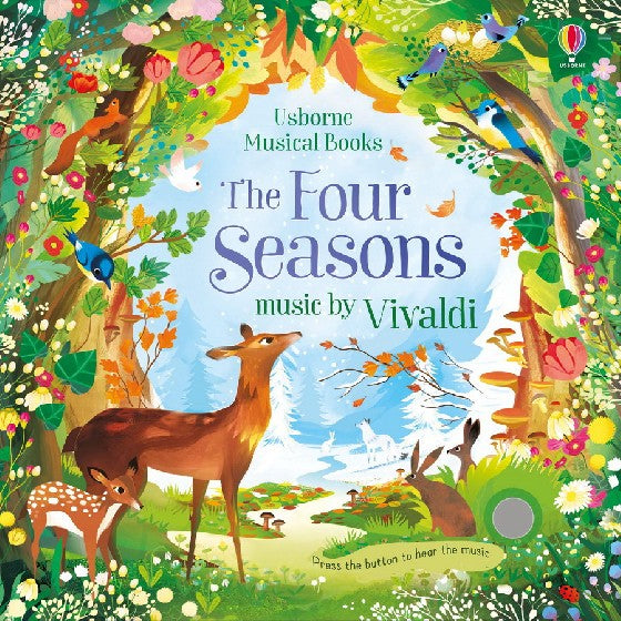 The Four Seasons Musical Book (with music by Vivaldi) Книга со звуковыми эффектами