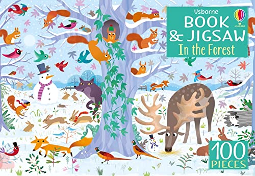 Usborne Book and Jigsaw: In the Forest Набор из книги и пазла