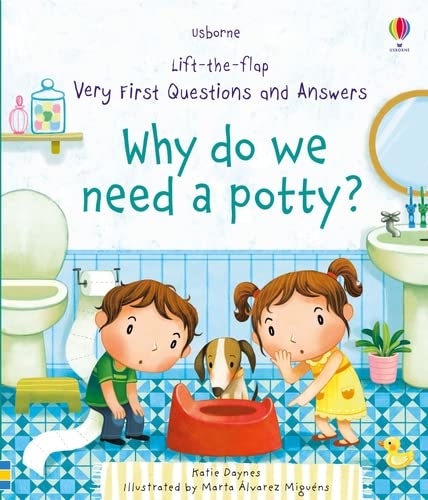 Книга с окошками Lift-the-Flap Very First Questions and Answers: Why Do We Need a Potty?