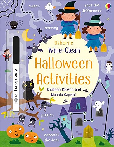 Wipe-Clean Halloween Activities (Wipe-Clean Activities)