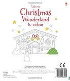 Christmas Wonderland to Colour Книга-раскраска