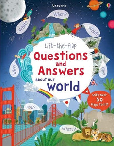 Книга с окошками Lift-the-Flap Questions and Answers about Our World