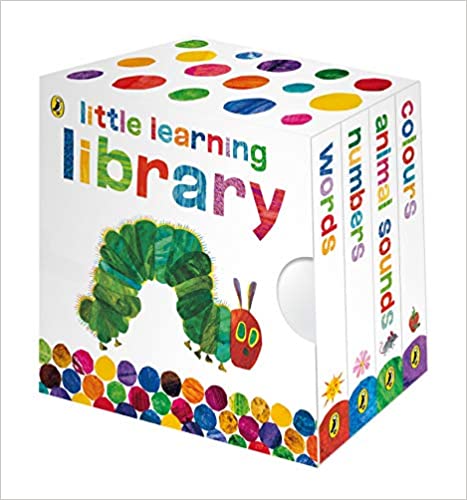 Learn with the Very Hungry Caterpillar: Little Learning Library 4 мини-книжки