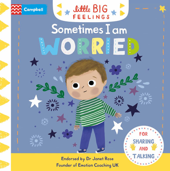 Книга с движущимися элементами Little Big Feelings: Sometimes I am Worried