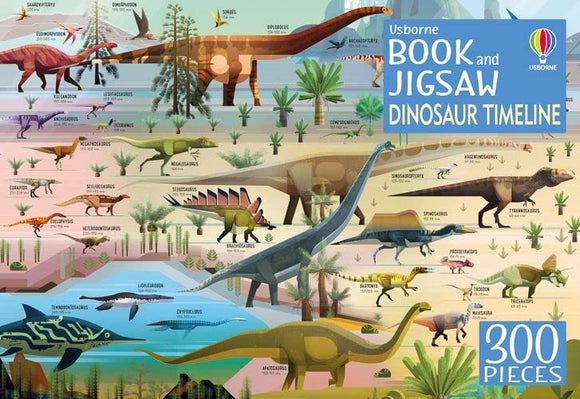 Dinosaur Timeline - Book and Jigsaw