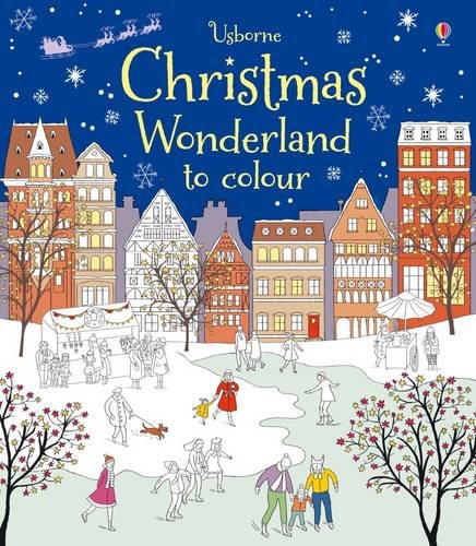 Christmas Wonderland to Colour Книга-раскраска