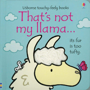 Книга с тактильными ощущениями That's Not My Llama...