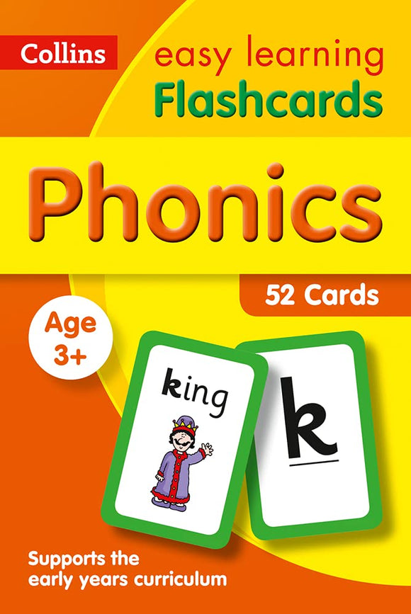 Phonics Flashcards: Ideal for home learning