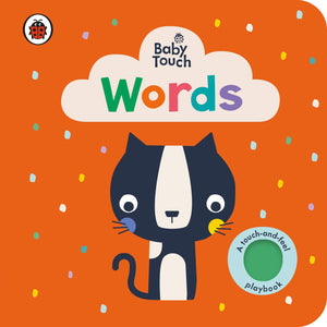 Книга с тактильными ощущениями Baby Touch: Words