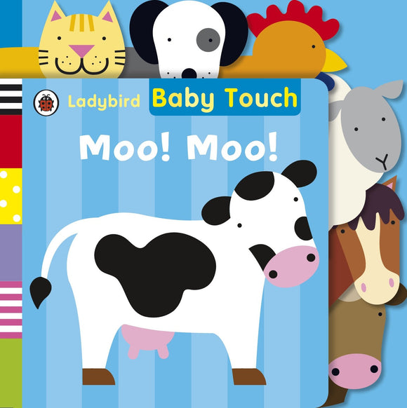 Baby Touch: Moo! Moo! Tab Book с тактильными ощущениями