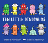 Ten little dinosaurs