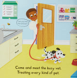 Книга с движущимися элементами Busy Vet