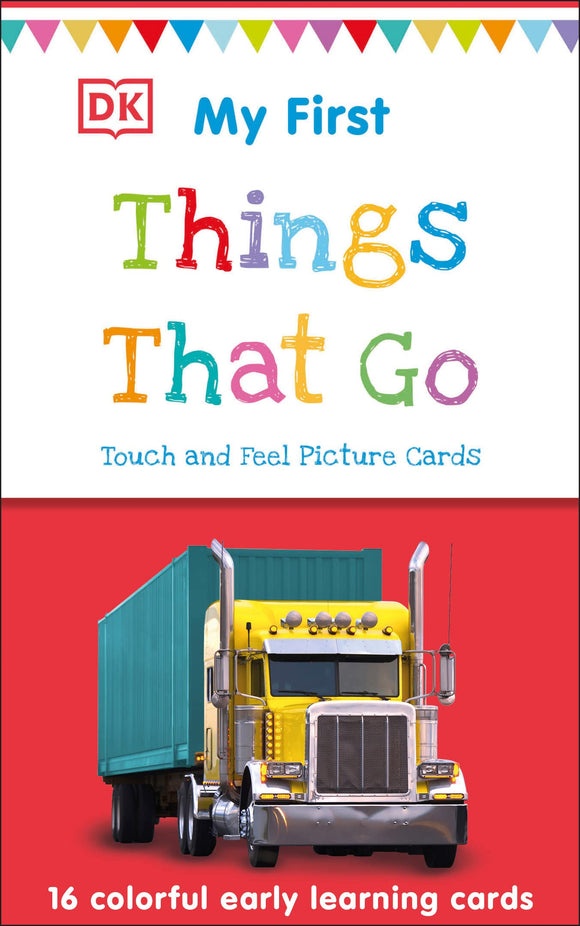 Карточки My First Touch and Feel Picture Cards: Things That Go