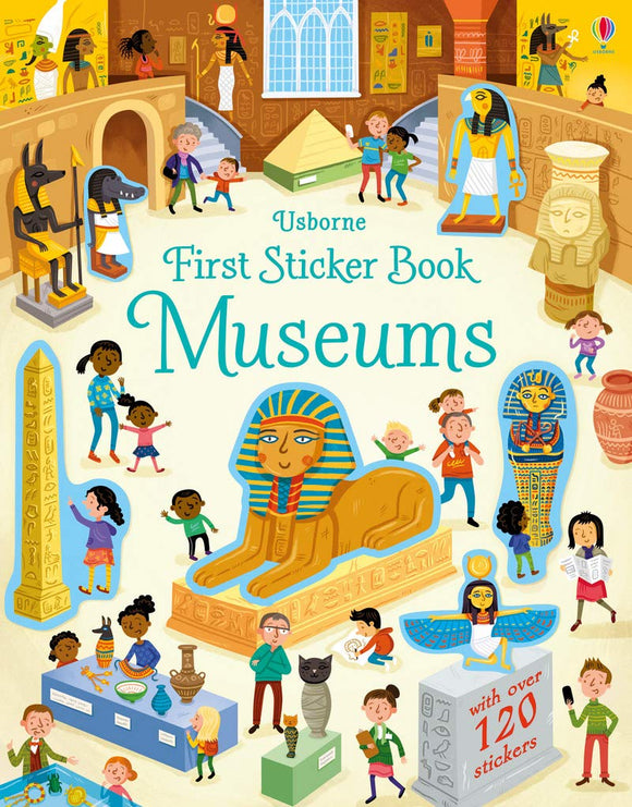 First Sticker Book: Museums Книга с наклейками