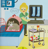 Книга с движущимися элементами Busy Vet