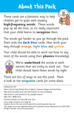 High-Frequency Words Flashcards for Ages 4-5