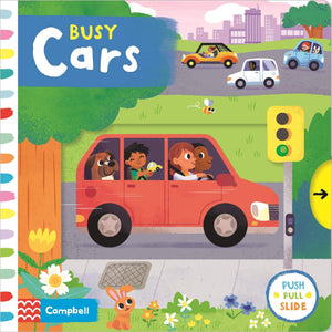 Busy Cars Книга с движущимися элементами