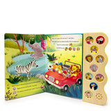 Busy Noisy Safari Книга со звуковыми эффектами