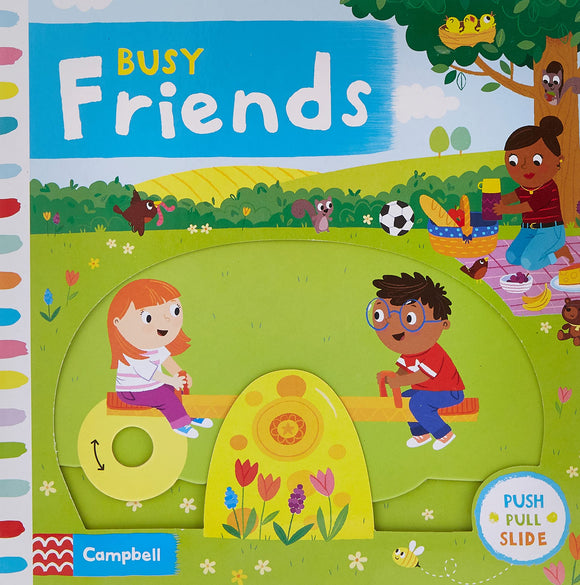 Busy Friends Книга с движущимися элементами