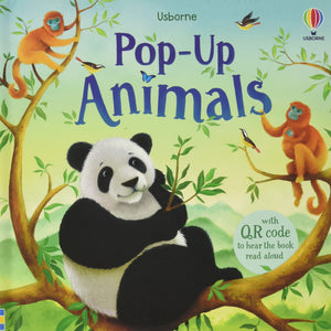 Pop-Up Animals книга с объёмными изображениями