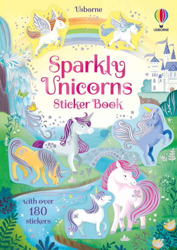 Sparkly Unicorns Sticker Book Книга с наклейками