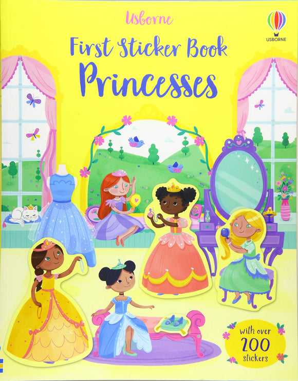 First Sticker Book: Princesses Книга с наклейками