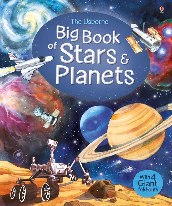 Книжка-раскладушка Big Book of Stars and Planets SALE